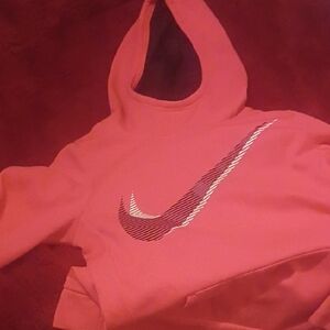 Nike Coral Hoodie with Swoosh
